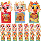  36 Pcs Spring Festival Packet Chinese New Year Envelopes Money Red Bag Cartoon