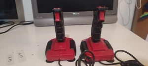 2 QUICKSHOT 2 TURBO DELUXE JOYSTICK CONTROLLER AMIGA COMMODORE ATARI SPECTRUM - Imagen 1 de 5