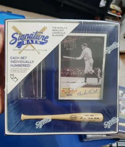NEW The Babe Ruth Bat By Signature Bats 1 of 25,000 Factory Sealed Cover