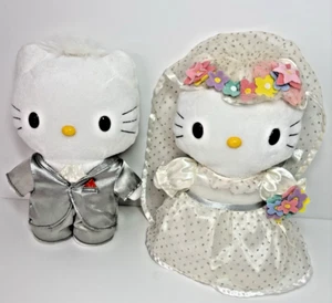 Set peluche Hello Kitty & Dear Daniel Sweetheart matrimonio McDonald's - 2000 - Foto 1 di 6