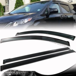 X4 Door Window Visor Shield Guard Sun Shade For 11-14 Toyota Sienna (FREE GIFT) - Imagen 1 de 6