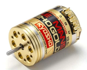 Kyosho Motor LE MANS 480 GOLD BRUSHLESS Motor 21.5T 37035 - Picture 1 of 1