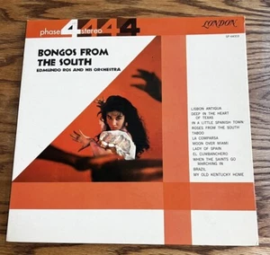 Edmundo Ros Bongos From South Album Vinyl London Record 1961 SP 44003 Phase 4 - Picture 1 of 5