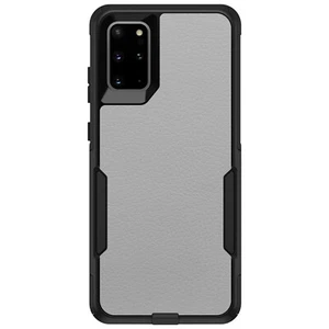 Textura de cuero gris OtterBox Commuter para Galaxy S (elige modelo) Lt - Imagen 1 de 13