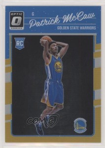 2016-17 Panini Donruss Optic Gold Prizm /10 Patrick McCaw #181 Rookie RC