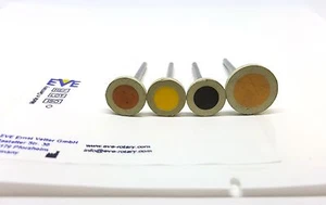 Menge x 4 Dentallabor Diamant Polierwerkzeuge Bohrungen EVE Keramik Feinveredelung - Bild 1 von 3