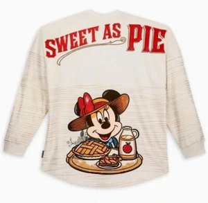 Disney Epcot Food & Wine Festival Minnie Sweet As Pie Adult Spirit Jersey M New - Picture 1 of 4