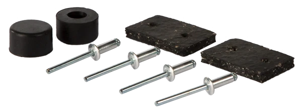 Hood Bumper Kit 1960-1961 Chevrolet Pickup (Key Parts # 0848-713) — 第 1/1 张图片