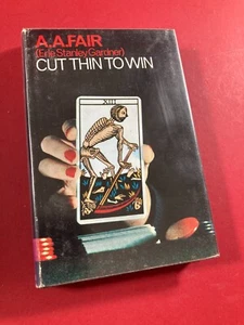 1st UK Edition Cut Thin to Win by A. A. Fair 1966 HC DJ Rare - Picture 1 of 20
