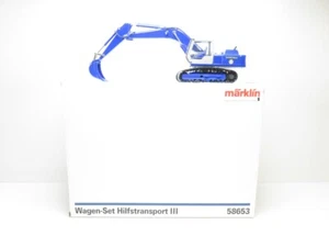 (ID0760) Märklin 58653 Spur 1 DC THW Hilfstransport III, Wagen fehlt ! OVP - Picture 1 of 13