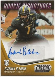 2021 Panini Threads Rookie Signatures Joshuah Bledsoe #TS-JBL - Picture 1 of 2