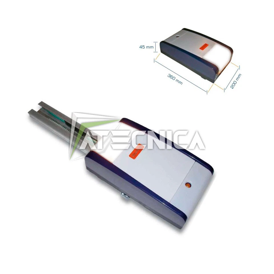 Attuatore a soffitto garage porte sezionali basculanti FAAC GENIUS ZODIAC 60 kg