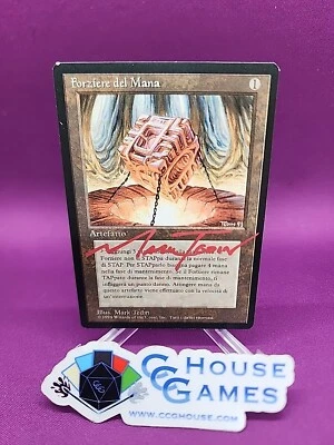 MTG FBB Mana Vault Revised Neon Red Artist Signed Mark Tedin - Beta EDH*CCGHouse - Image 1 of 3