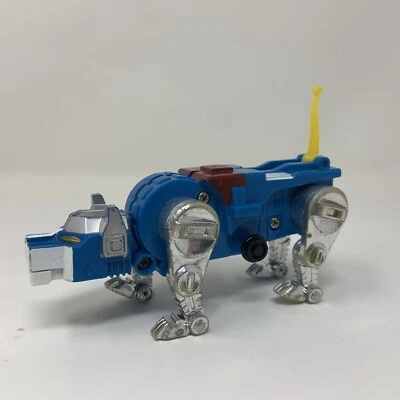 Vtg VOLTRON Blue #4 Lion Pullback Works Original LJN WEP Macao - Image 1 of 4