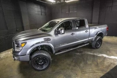 KING FENDER FLARES fits 16-22 NISSAN TITAN XD 6'5" bed size pocket style smooth - Image 1 of 4