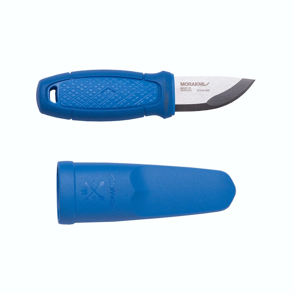 Morakniv Eldris Stainless Steel Outdoor Knife + Sheath | Blue YKM12649 - Image 1 of 1