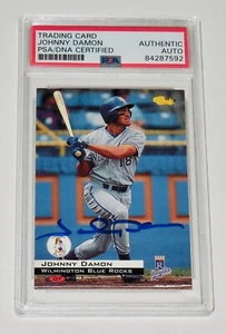 JOHNNY DAMON AUTOGRAPHED 1994 CLASSIC #25 MINOR LEAGUE BASEBALL CARD (PSA DNA) - Picture 1 of 2