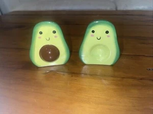 Avocado salt and pepper shakers  - Picture 1 of 5