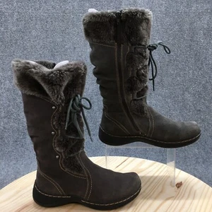 Botas Baretraps Mujer 8 M Elicia Hasta la Rodilla Cremallera Lateral Bota de Invierno Gris Gamuza - Imagen 1 de 16