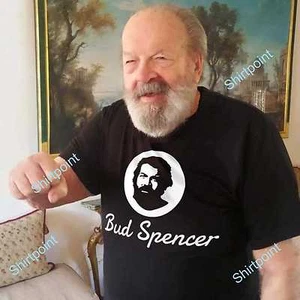 T-SHIRT BUD SPENCER felpa polo maglietta maglia cinema terence Hill piedone tv