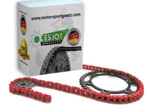 Kettensatz rot HRT Adly Herkules Hurricane 450S / 500S Original Supermoto - Bild 1 von 8