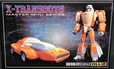 MM-4+ Ollie Reissue | Xtransbots Master Mini 3rd Party Action Figures Cover
