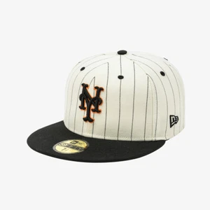 New Era 59FIFTY MLB New York Mets Heritage Stripe Size Cap - Picture 1 of 8