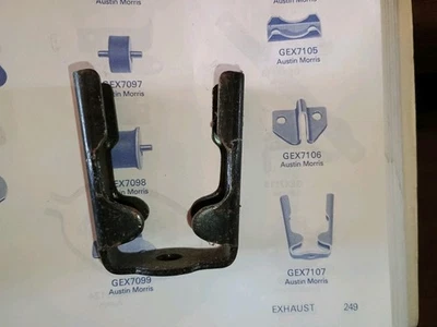 MONTAGEM DE EXAUSTÃO - AUSTIN A110 / WOLSELEY 6/110 / VANDEN PLAS 3 LITROS (1960-64) - Imagem 1 de 4