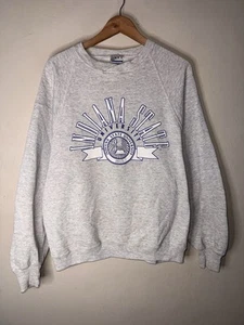 Vintage Indiana State University Sycamores Sweatshirt Men’s Size XL Gray 23x26.5 - Picture 1 of 9