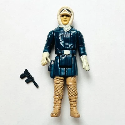TRAJE HAN SOLO HOTH Star Wars 1980 Vintage Kenner Suelto Completo Hong Kong!! Foto 1 de 2