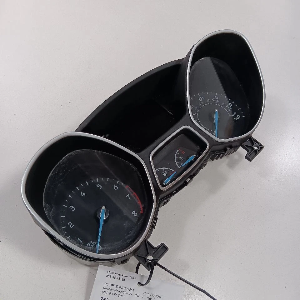 Grupo de medidores de velocímetro MPH ID F1ET-10849-CTP para Ford Focus 17-18 Foto 1 de 4