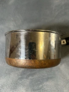 Revere Ware 1 Qt Sauce Pot Stainless Copper Clad NO LID Clinton ILL USA - Picture 1 of 5