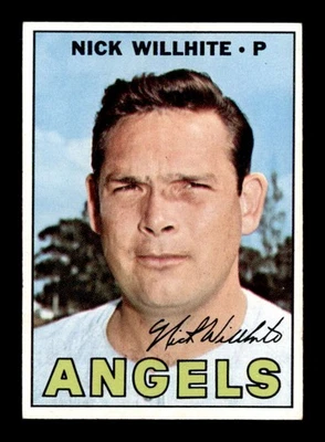 1967 Topps #249 Nick Willhite   EXMT/EXMT+ X3576929 - Image 1 of 3