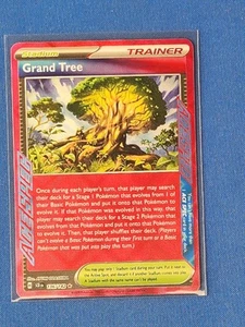 Grand Tree 136/142 - Stellar Crown - Pokemon TCG - ACE SPEC Rare - Picture 1 of 2