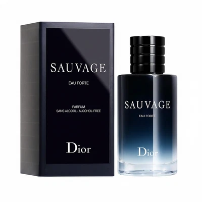 Dior Sauvage Eau Forte 10 мл парфюмированная вода безалкогольный спрей мужской дорожный размер - Изображение 1 из 4