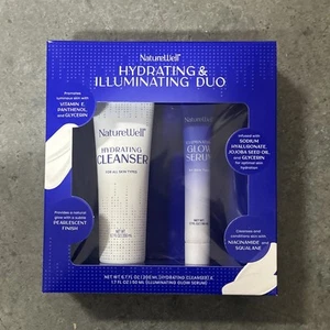 NATUREWELL Limpiador Hidratante e Iluminador Brillo Suero Cuidado de la Piel Dúo, Nutre - Imagen 1 de 6