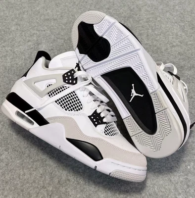 Jorand 4 "Military Black" Retro Basketball Shoes Men's Size US 7-12 - Image 1 of 4