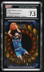 1996-97 Skybox Z Force Vortex Anfernee Hardaway #2 CGC 7.5 - Picture 1 of 3