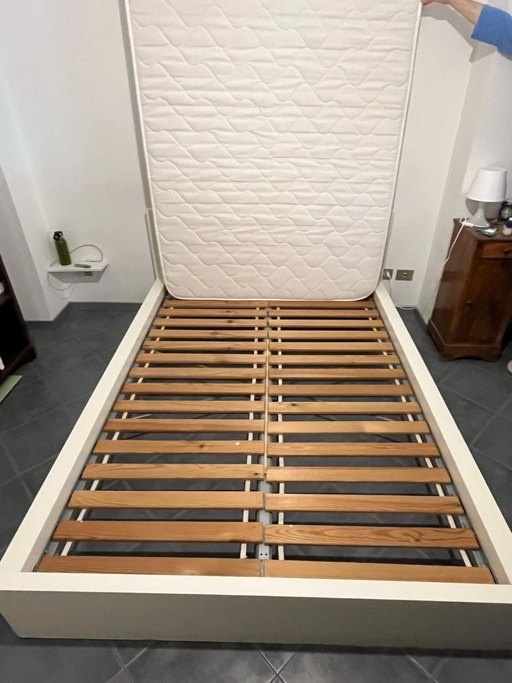 letto una piazza e mezza con materasso - Immagine 1 di 4