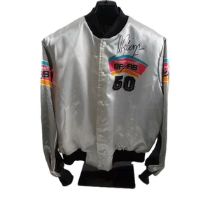 Chaqueta Fanimation Vintage San Antonio Spurs David Robinson Línea Tiza Talla XL  - Imagen 1 de 12