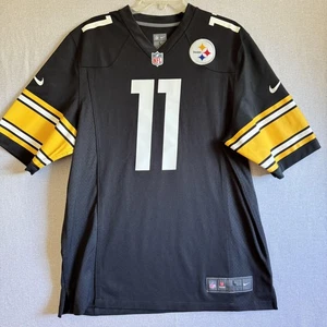 Pittsburgh Steelers Jersey Mens Large Black NFL Football Nike Marcus Wheaton 11 - Picture 1 of 13