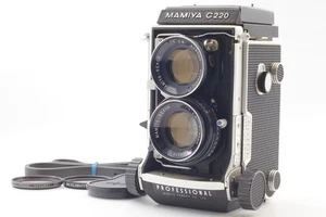 Blue Dot 【 Near MINT 】 Mamiya C220 PRO TLR Camera SEKOR 80mm f/2.8 From JAPAN - Picture 1 of 14
