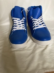 Influence Men's Rick Faux Leather High-Top Fashion Sneakers Blue 12 US - Bild 1 von 4