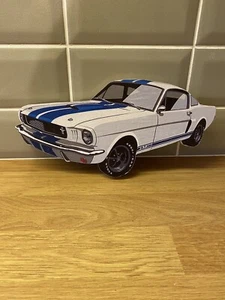 Wandbild Ford Mustang aus Holz - Bild 1 von 4