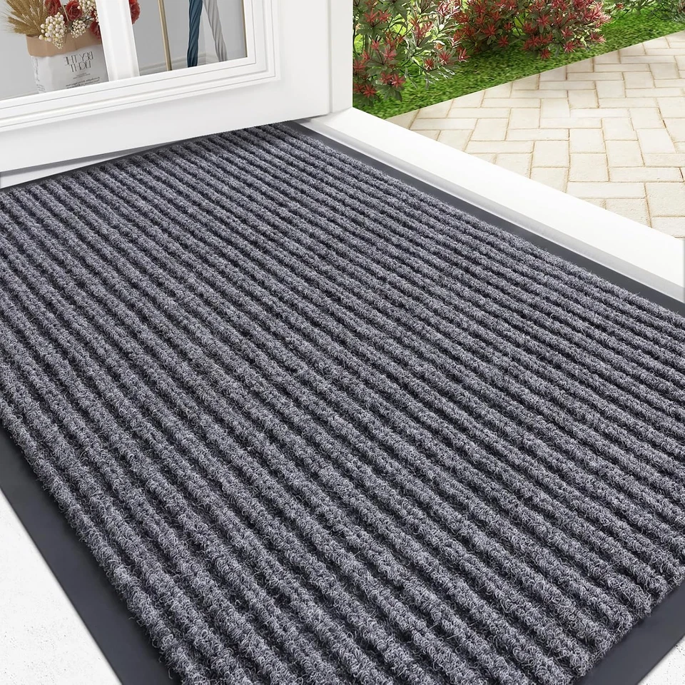 Front Door Mat Heavy Duty Durable Welcome Mat for Outdoor Indoor Door Mat for