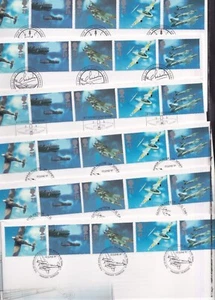 GB 1997 Architects Air Mitchell Spitfire De Havilland FDC choice spec pmks 2020 - Picture 1 of 42