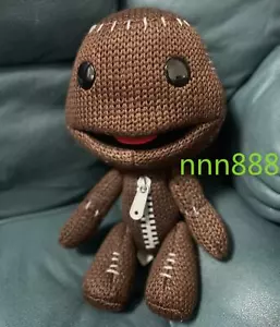 2010 Little Big Planet Rare Happy Sackboy 25Cm Collectible Plush Doll Toy - Picture 1 of 6