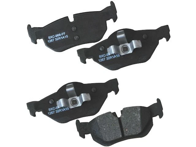 For 2006 BMW 325i Brake Pad Set Rear Bendix 89271QRWC 3.0L 6 Cyl - Image 1 of 2