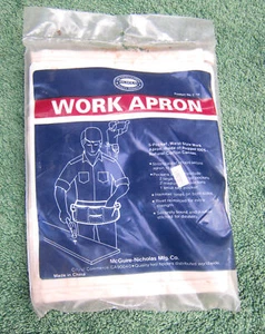 NEW NICHOLAS CANVAS FIVE POCKET WORK APRON - Picture 1 of 3