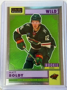 2022-23 O-Pee-Chee Platinum Retro Rookies #R-67 Matt Boldy - Minnesota Wild - Picture 1 of 2